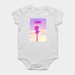 Aesthetic Vaporwave 00s sculpture Baby Bodysuit